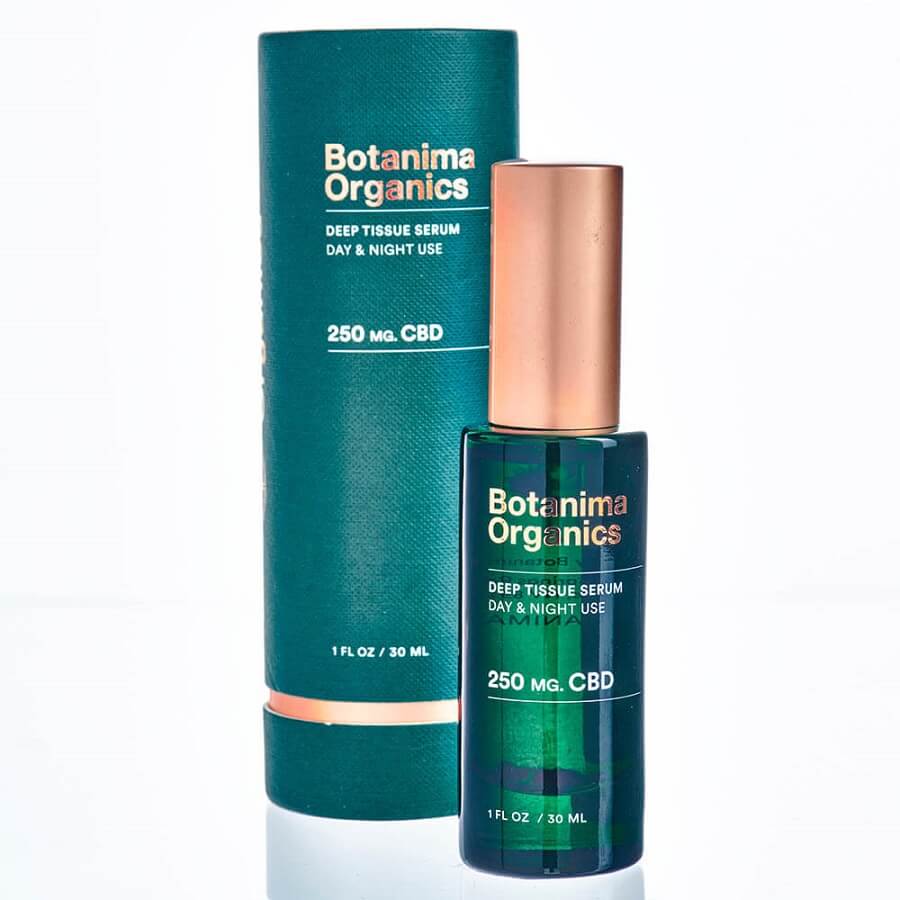 Deep-Tissue-Anti-aging-CBD-Serum-for-Day-Use-Botanima-Organics-Premium-Skincare-With-Box