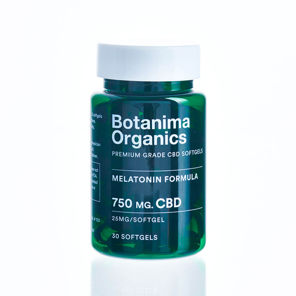 Premium-CBD-Softgels-Jar-with-Melatonin-25mg-for-Better-Sleep-Botanima-Organics-Relief