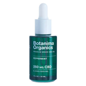 Premium-Grade-CBD-Tincture-250mg-Mint-Flavor-Botanima-Organics-Well-being